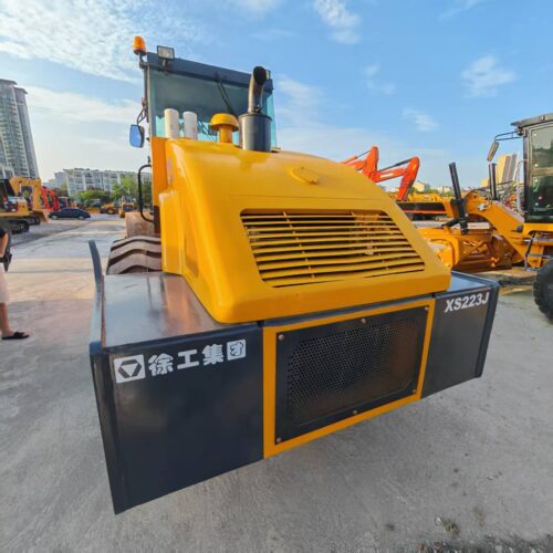 Original Used XCMG XS223J Vibratory Road Roller for Soil Compaction</trp-post-...