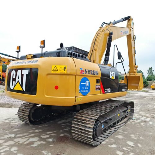 Original Used Caterpillar 324D2L Hydraulic Crawler Excavator for Earthmoving Projects - Excavator - yixinexcavator.com