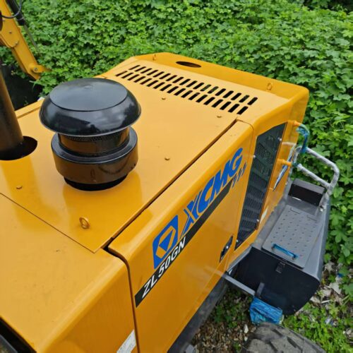 Original Used XCMG ZL50 Front End Wheel Loader for Aggregate Handling</trp-pos...