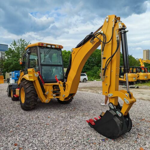 Made in China Caterpillar 420F Backhoe Loader for Excavation and Road Maintena...