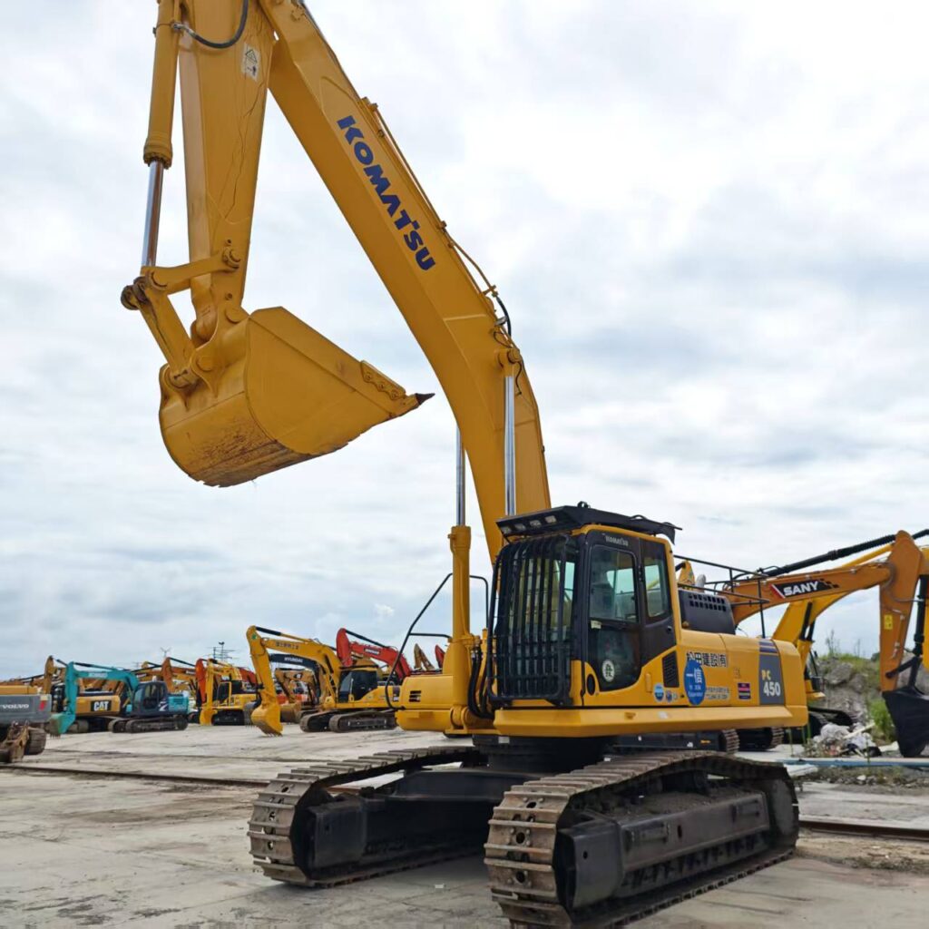 Original Used Komatsu PC450 Heavy Crawler Excavator for Quarry and Earthmoving...