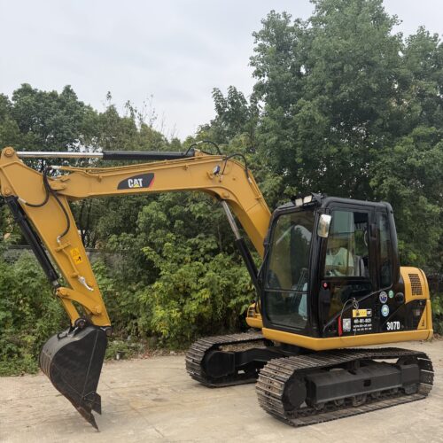 Original Used Caterpillar 307D Compact Crawler Excavator for Digging and Earth...