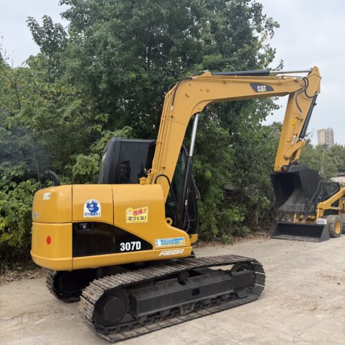 Original Used Caterpillar 307D Compact Crawler Excavator for Digging and Earth...