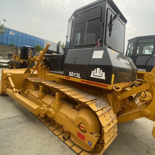Original Used SHANTUI SD13L 130HP Crawler Bulldozer for Land Leveling, Road Co...