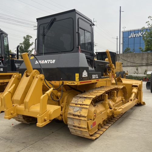 Original Used SHANTUI SD13L 130HP Crawler Bulldozer for Land Leveling, Road Co...