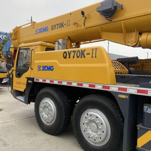 Original Used XCMG QY70K 70 Ton Truck Crane for Heavy-Duty Construction Lifting, Industrial Equipment Installation and Inf...