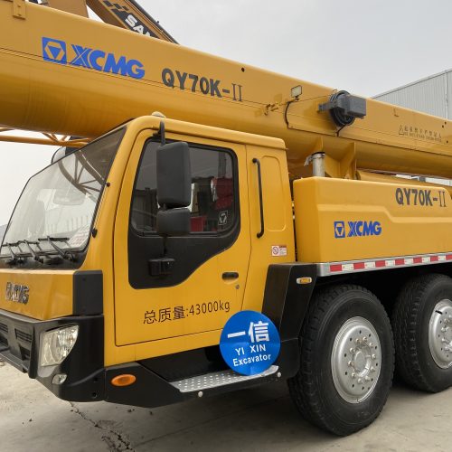 Original Used XCMG QY70K 70 Ton Truck Crane for Heavy-Duty Construction Lifting, Industrial Equipment Installation and Inf...