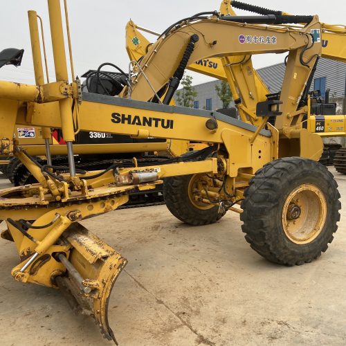 Original Used Shantui SG18-3 Motor Grader for Road Construction, Land Leveling...