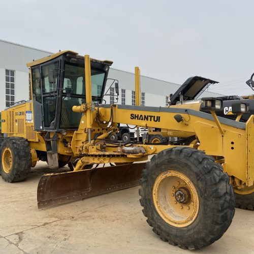 Original Used Shantui SG18-3 Motor Grader for Road Construction, Land Leveling...