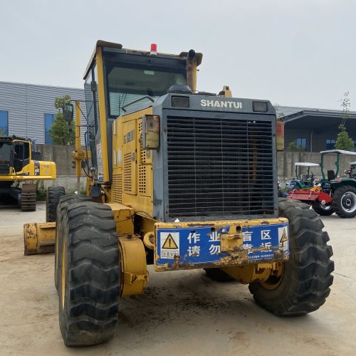 Original Used Shantui SG18-3 Motor Grader for Road Construction, Land Leveling...