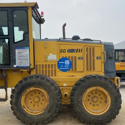 Original Used Shantui SG18-3 Motor Grader for Road Construction, Land Leveling...