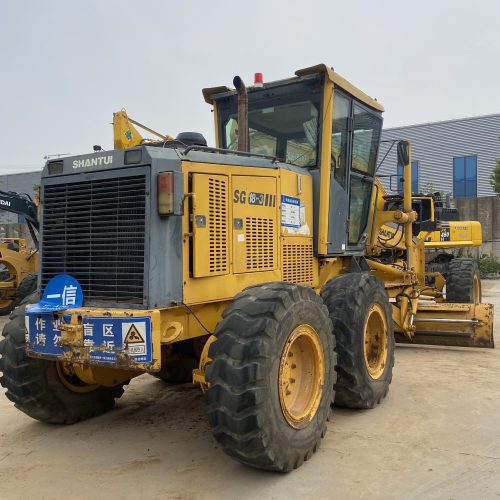 Original Used Shantui SG18-3 Motor Grader for Road Construction, Land Leveling...