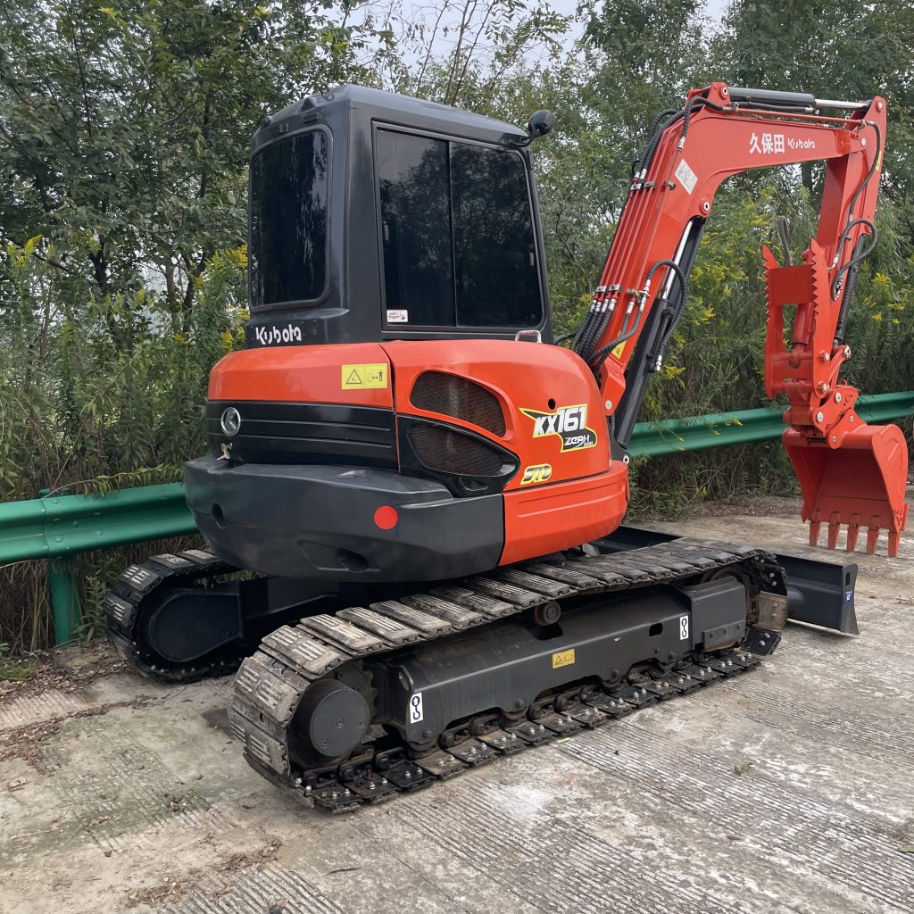 Original Used Kubota KX161 Mini Excavator for Trenching, Landscaping, Municipal Repair and Narrow Site Construction - Exca...