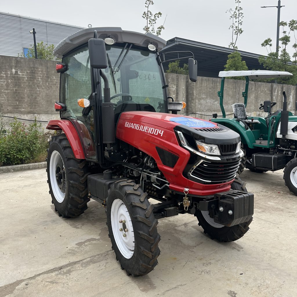 Original Used GUANGJUE 1004 100HP 4WD Farm Tractor for Plowing, Harrowing, See...
