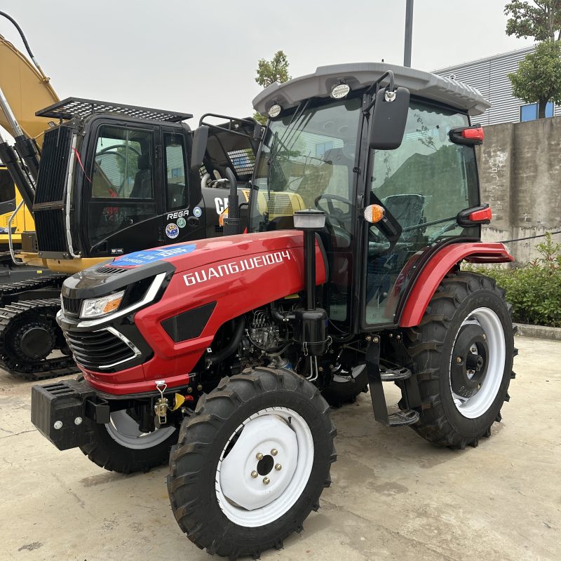 Original Used GUANGJUE 1004 100HP 4WD Farm Tractor for Plowing, Harrowing, See...