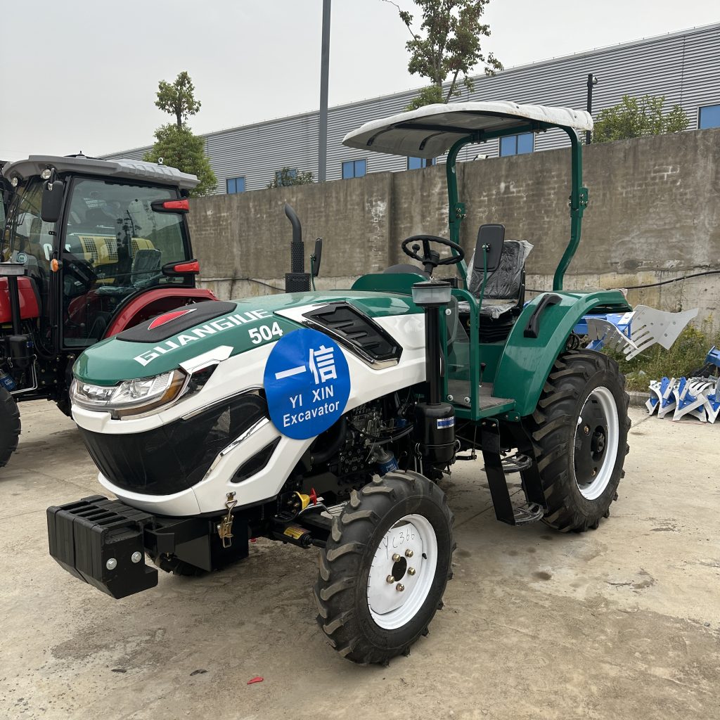 Original Used GUANGYUE 504 50HP 4WD Farm Tractor for Plowing, Seeding, Harvest...