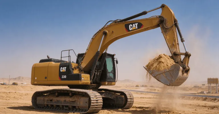 Middle East Megaprojects Fuel Demand for High-temperature Resistant Used Excavator Exports